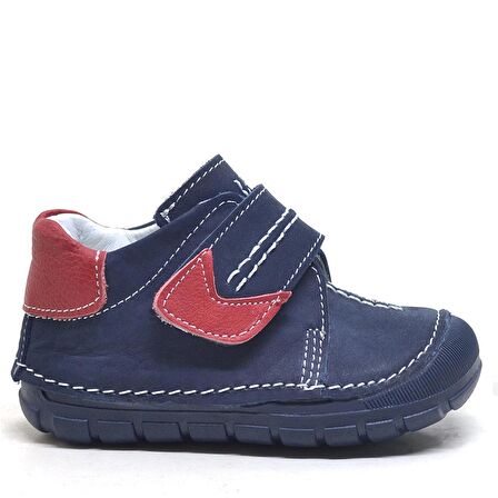 Rakerplus Popeye Hakiki Deri Lacivert İlk Adım Unisex Bebek Ayakkabısı
