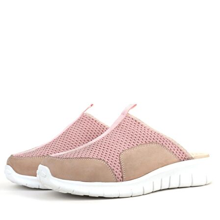 Pudra Renkli Comfort Spor Terlik