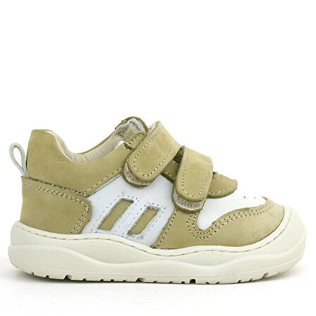 Rakerplus Schaggy Hakiki Deri Yeşil Bebek Spor Ayakkabı