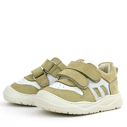 Rakerplus Schaggy Hakiki Deri Yeşil Bebek Spor Ayakkabı