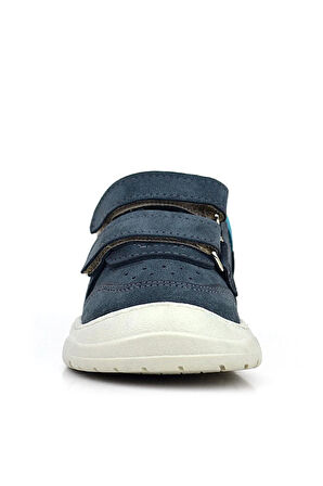 Rakerplus Schaggy Hakiki Deri Gri Bebek Spor Ayakkabı