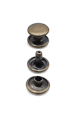 7 MM 33 No Antik Renkli Perçin Rivet 30 Adet