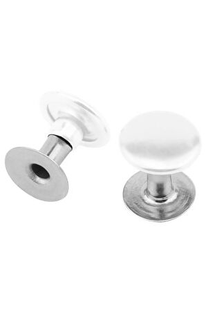 5 MM 00 No Beyaz Renkli Perçin Rivet 30 Adet