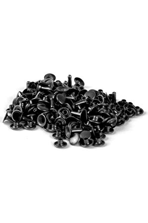 5 MM 00 No Siyah Oksit Renkli 30 Adet Perçin Rivet