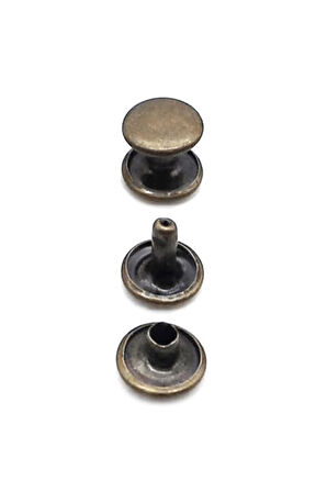 5 MM 00 No Antik Renkli 30 Adet Perçin Rivet
