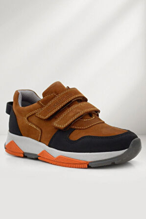 Rakerplus Hakiki Deri Taba Çocuk Okul Spor Ayakkabı