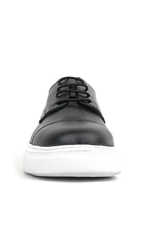 Rakerplus Siyah Yüksek Hafif Taban Çocuk Klasik Ayakkabı