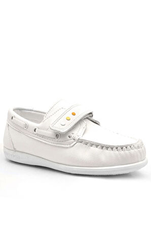 Rakerplus Feniks Kırık Beyaz Cırtlı Renkli Detaylı Günlük Erkek Genç Ayakkabı