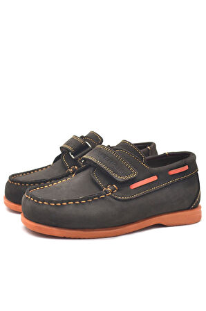 Rakerplus Simurg Hakiki Deri Cırtlı Spor Erkek Çocuk Ayakkabı