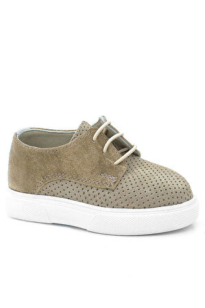 Rakerplus Hakiki Deri Vizon Lastikli Erkek Çocuk Günlük Ayakkabı