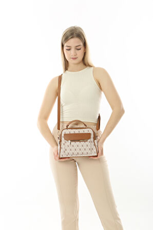 Baghashtag Rose Business Style 3 Cepli Astarlı Deri Çanta
