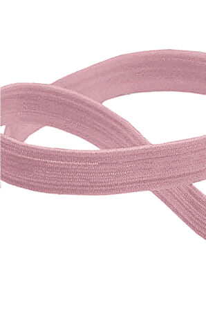 Pembe 20 mm 5 mt Dayanıklı Sert Yassı Elastik Şerit Lastik