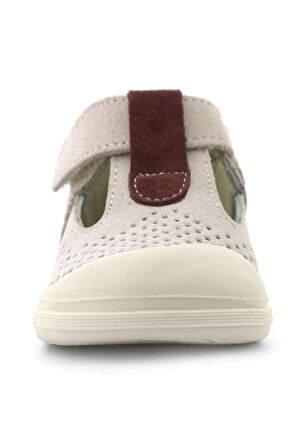 Rakerplus Shaun Hakiki Deri Lila Mor Cırtlı Anatomik Bebek Sandalet