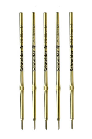 Schneider 5 Adet Gümüş Renk Deri Çizim Kalemi