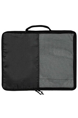 Büyük Boy 39x32x6 Siyah Valiz İçi Organizer Çanta