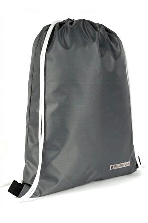 Rakerplus Antrasit 32x45 cm Su Geçirmez Büzgülü Krampon ve Spor Çantası