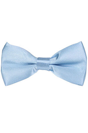 Mavi Ayarlanabilir Saten Bebek ve Çocuk Papyonu