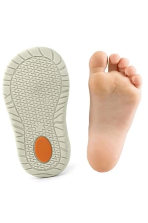 Rakerplus Schaggy Hakiki Deri Mavi Pudra Kız Bebek Spor Ayakkabı