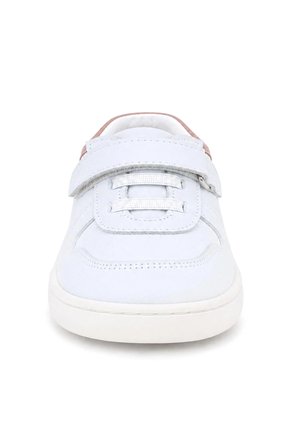 Rakerplus Bob Beyaz Nubuk Pudra Hakiki Deri Bebek Sneaker Ayakkabı