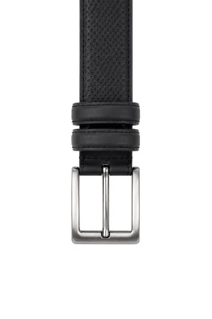 Siyah Mat 3 cm Klasik Metal Tokalı Erkek Çocuk Kemer