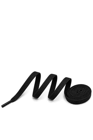 100 cm Elastik Lastikli 8 mm Siyah Ayakkabı Bağcığı