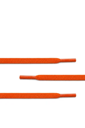 100 cm Yassı 5 mm Turuncu Spor Ayakkabı Bağcığı