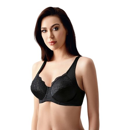 New Bra 342305 Kadın Dantel Detaylı Balenli Toparlayacı Minimizer Sutyen