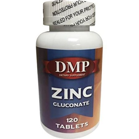 ZINC GLUCONATE 120 TABLET VÜCUT İÇİN GEREKLİ OLAN ESER MİNERALLERDENDİR.