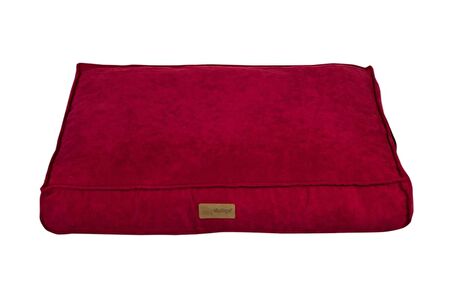 Dubex Plus Soft Serisi Kedi Köpek Yatağı Gül Kurusu Medium 76x56x13 cm