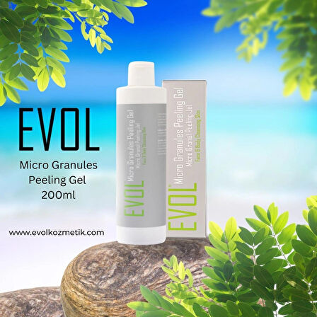Evol Kayısı Çekirdekli Mikrogranül Peeling Jel 200ml