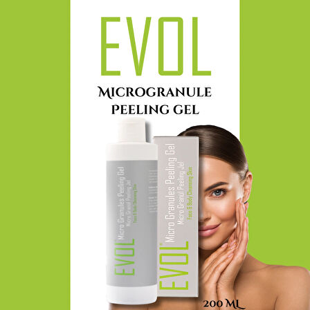 Evol Kayısı Çekirdekli Mikrogranül Peeling Jel 200ml