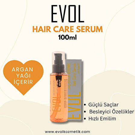 Evol Saç Bakım Serumu 100ml