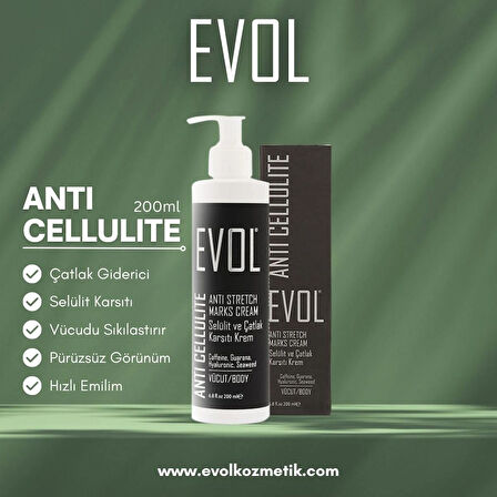 Evol Selülit ve Çatlak Karşıtı Krem 200ml