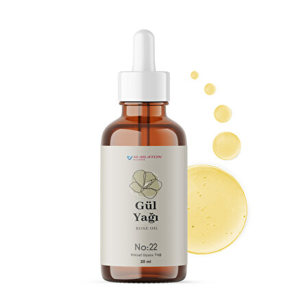 Elemental Saf Gül Yağı 20 Ml - Doğal ve Katkısız