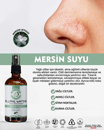 Doğal Mersin Suyu- 100 Ml