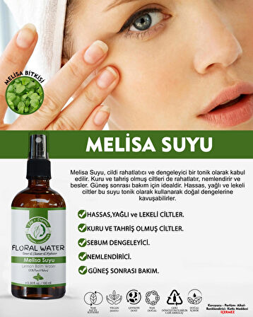 Doğal Melisa Suyu 100 ml