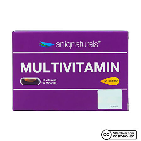 Aniqnaturals Multivitamin 30 Kapsül - AROMASIZ