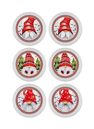 The Mia Gnomes Çerezlik 6 Lı Set - 12 cm