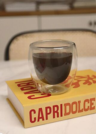 The Mia CAM0283 Çift Cidarlı Cam Bardak 250 CC