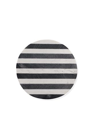 The Mia Zebra Mermer Sunum 30 cm