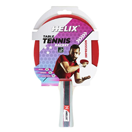 HELİX 3 YILDIZ MASA TENİS RAKETİ