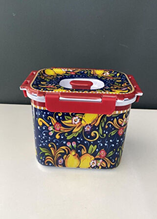 LAMEDORE FLAVOR ORTA BOY DİKDÖRTGEN SAKLAMA KABI 18,5X14X15 CM