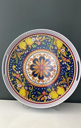 LAMEDORE FLAVOR YUVARLAK TEPSİ 37X37X5 CM
