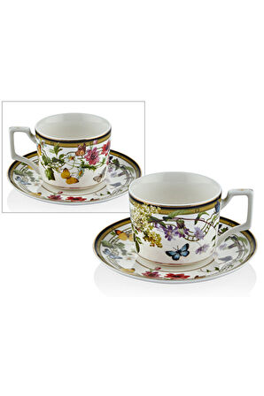 Joy Carmen Nescafe Takımı Muse Garden 15X6,5 Cm 1BSF-1900MG