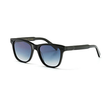 Kilian Venditore C1 54 Unisex Oval Siyah Kemik Güneş Gözlüğü
