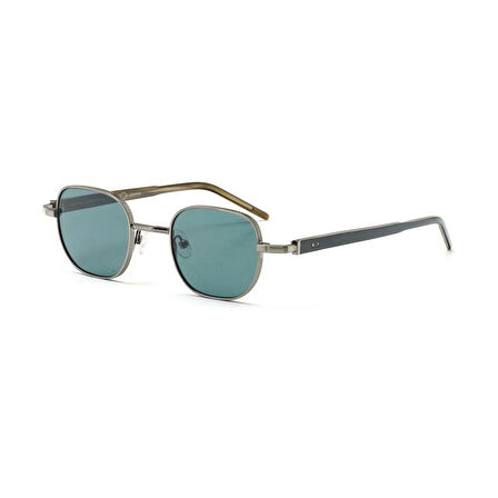 Kilian Esperto C4 47 Unisex Kare Gri Metal Güneş Gözlüğü