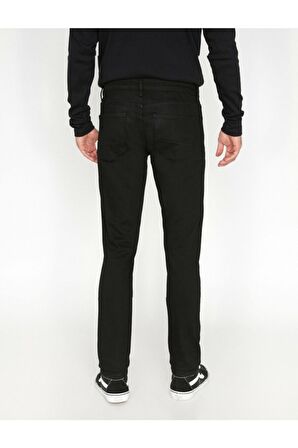 Erkek Siyah Michael Jean Pantolon 0KAM43400MD