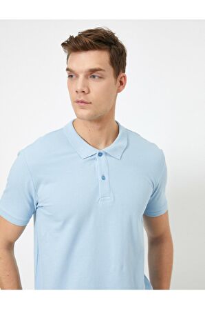 Erkek Fuşya Polo Yaka T-Shirt 0YAM12133LK