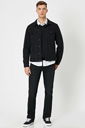 Erkek Siyah Jean