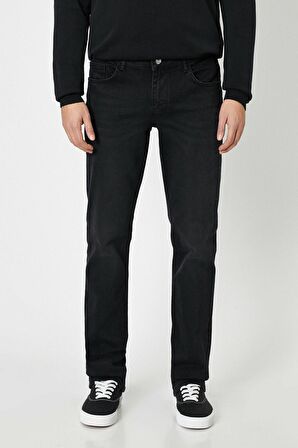 Erkek Siyah Jean